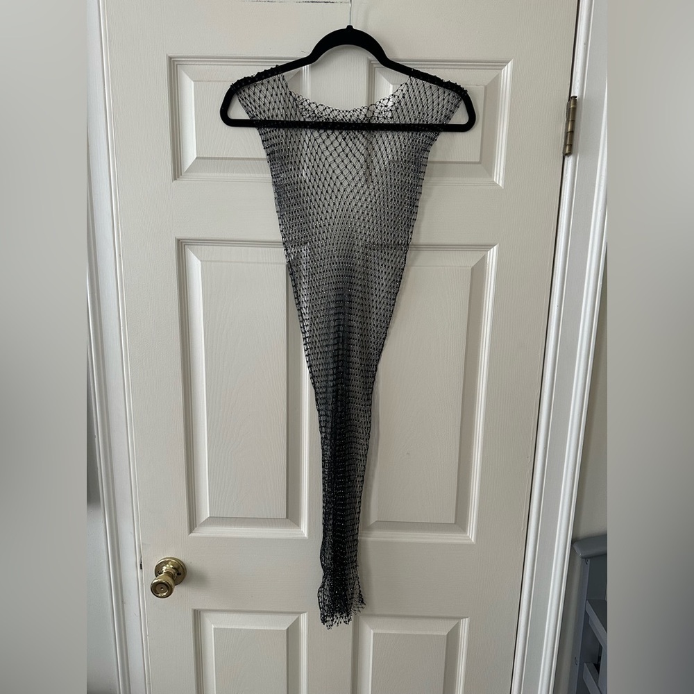 Diamond swim cover up